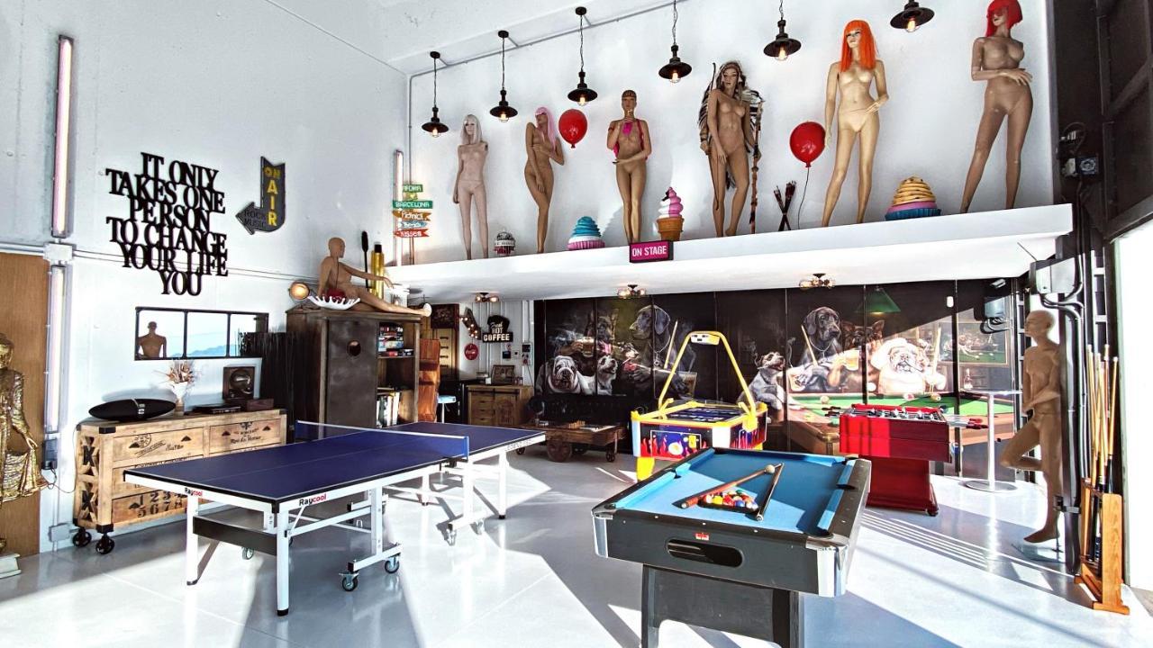 בדלונה Ibiza Style Barcelona Luxury Villa מראה חיצוני תמונה